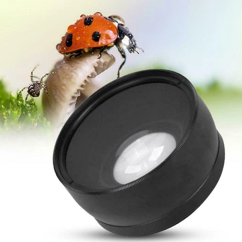 58mm 0.45X Wide Angle Macro Lens For Nikon D7500 D5200 D5300 D3100 D3300 D3400 - Picture 9 of 12
