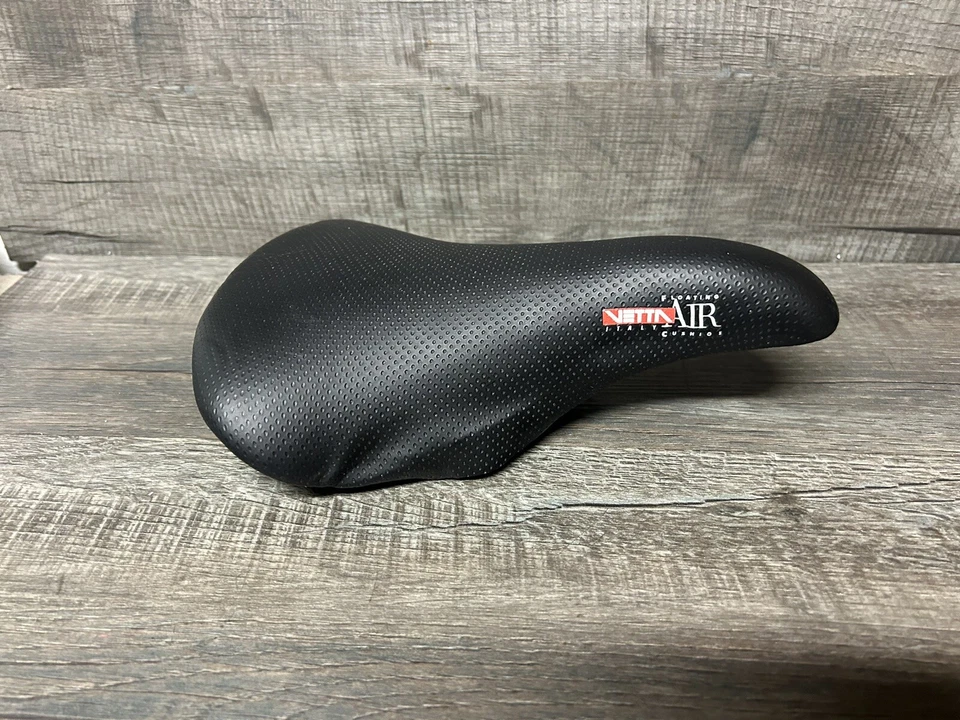 Vintage Vetta Floating Air Cushion Racing Saddle, Ostrich Leather? - Image 3 of 4