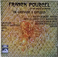 FRANCK POURCEL DE GRENADE A ISPAHAN 33 RPM 1970 LA VOZ DE SU AMO 1 J 061-15.575