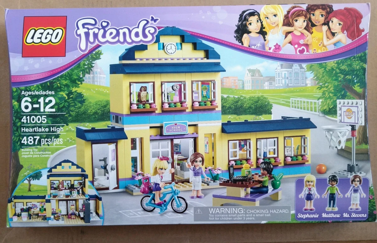 NEW SEALED Lego FRIENDS Set 41005 HEARTLAKE HIGH RARE