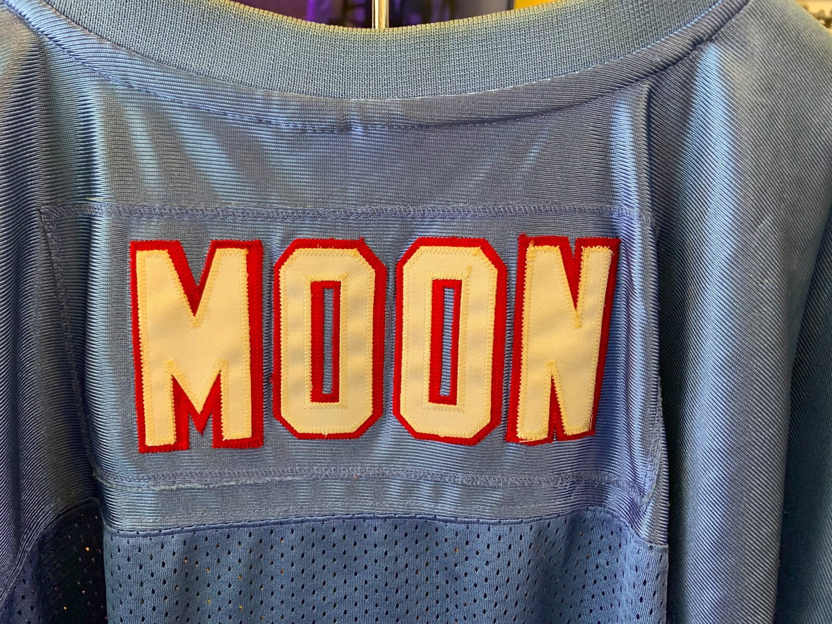 100% AUTHENTIC MITCHELL & NESS 1993 WARREN MOON HOUSTON OILERS