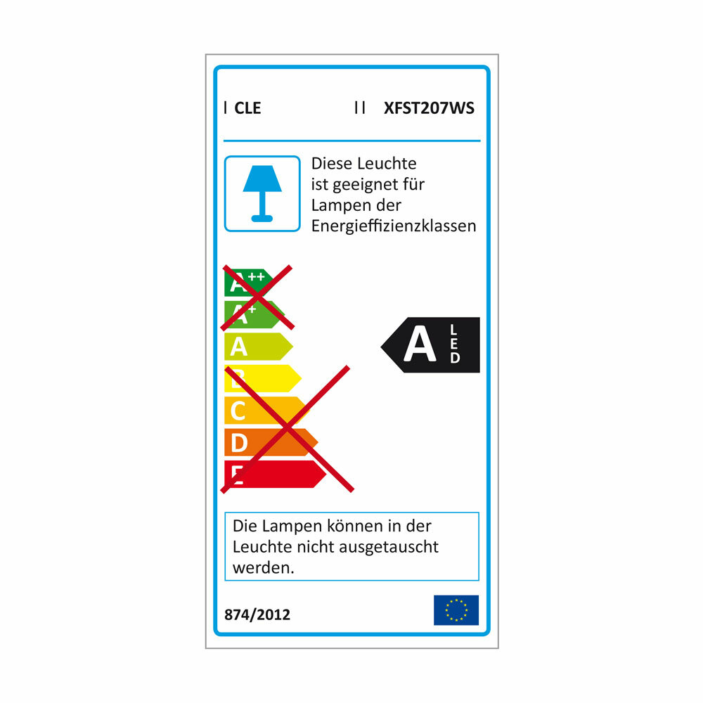 10x CLE PURI GU10 Strahler Für 3-Phasen-Stromschiene – Dreh- Und Schwenkbar, In Weiß