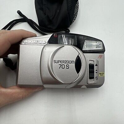 OLYMPUS SUPERZOOM 70S AF QUARTZ DATE 35MM FILM CAMERA W OLYMPUS SUPERZOOM 70S AF QUARTZ DATE 35MM FILM CAMERA W