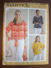 Butterick Sewing Pattern 6766 /R10632 Top Blo...