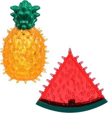 2pcs Dog Cooling Chew Toys, Summer Ice Interactive Dogs Watermelon...