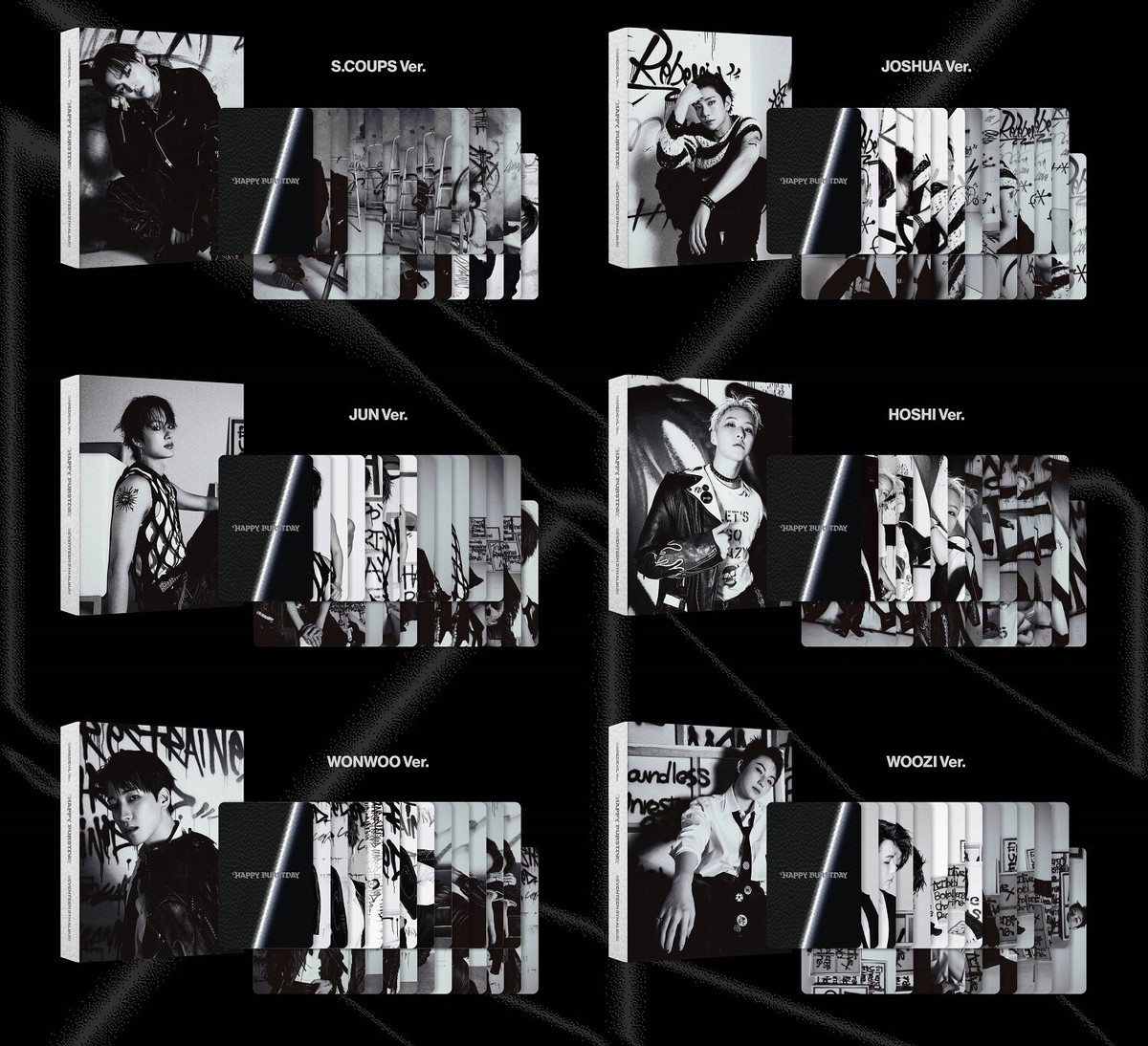 SEVENTEEN 세븐틴　happy burstday daredevil Amazon.com: SEVENTEEN Happy Burstday [Daredevil Ver.] 5th