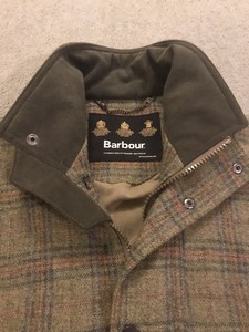 barbour sporting tweed