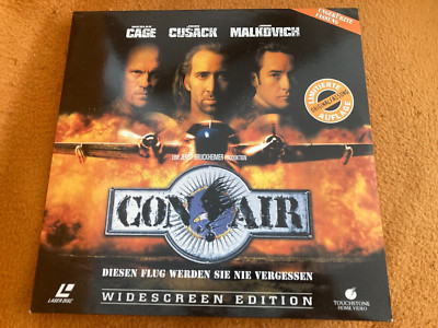 Laserdisc Nicolas Cage Con Air limitiert uncut PAL deutsch Dolby Surround