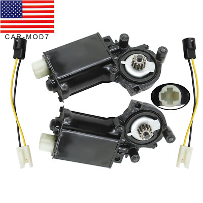 Window Motor Set For 1976-82 Corvette For 76-81 Camaro Firebird Chevy GMC Trucks
