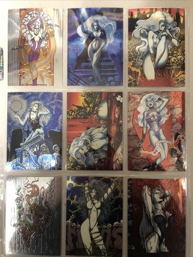 Lady Death Chromium Cards (1994) 1-90Complete Set + Romen Of Chaos 91-99 - Picture 14 of 23