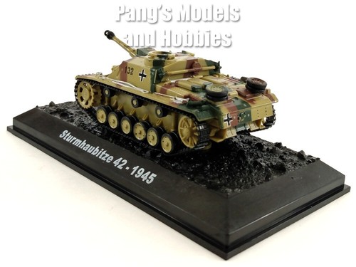 Sturmhaubitze 42 StuH Tank Destroyer German Army 1945 - 1/72 Scale Diecast Model - Picture 6 of 11