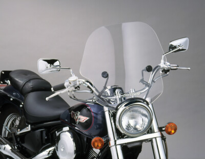 SLIPSTREAMER - SS 10 Viper Windshield Clear w/Black Hardware | SS-10-C