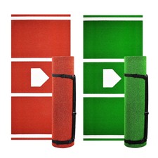 10X4ft Synthetic Grass Baseball Softball Batting Practice Hitting Mat Outdoor