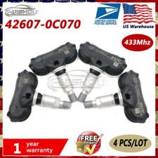 4x Tire Air Pressure Monitor Sensor 42607-0c070 For Toyota Sequoia Sienna Tundra