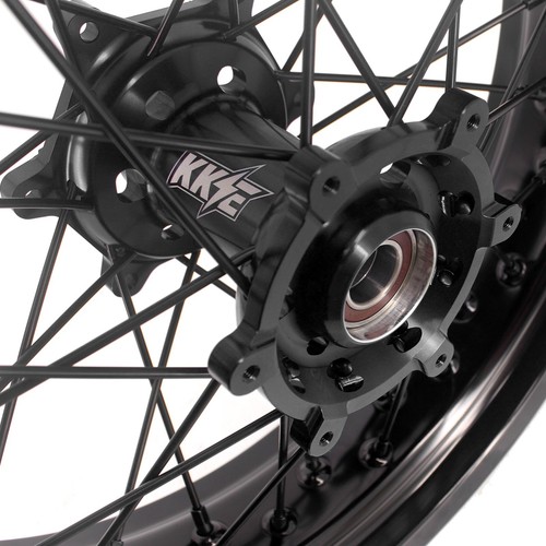 KKE 17'' Rims Fit Suzuki DRZ400S DRZ400SM 2025 DRZ400/400E Street Motors Wheels - Foto 10 di 13