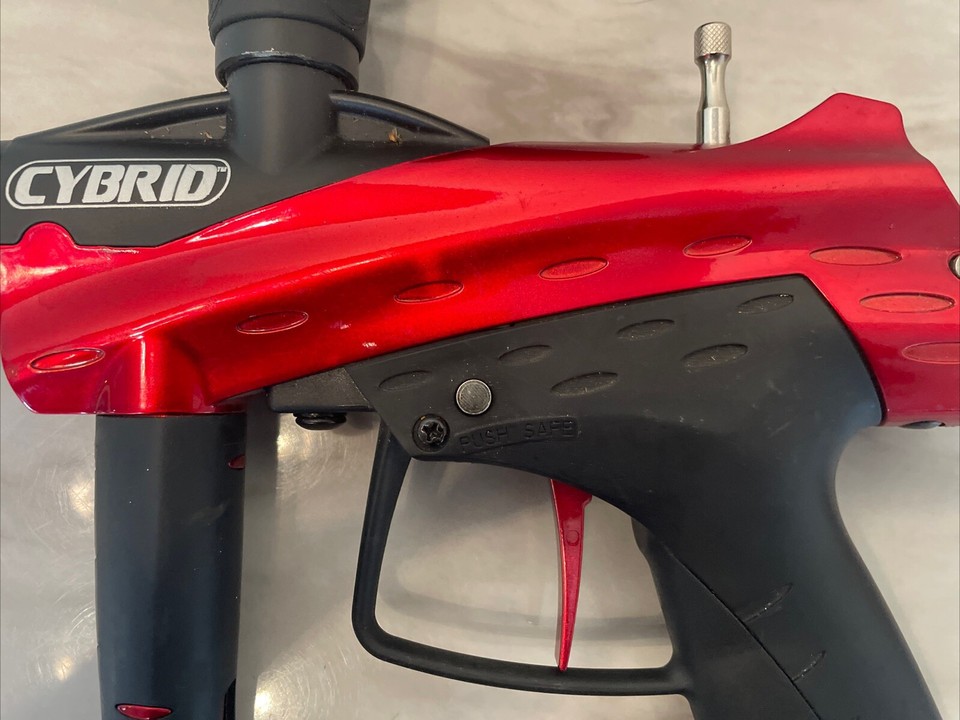 Cybrid Paintball Gun Marker SemiAuto With VL 200 View Loader eBay