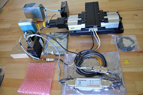 Parker 404XR/MX80L Linear Servo Motor XY Stage w/ E-DC & Vix500AH Drives - Mach3 - Picture 4 of 24