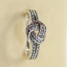 Costume Rings Rose Gold Love Knot Ring 