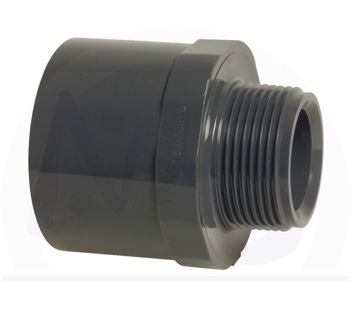 Übergangsmuffe Innen 50/63 2" PVC Fitting Muffennippel für Pool und