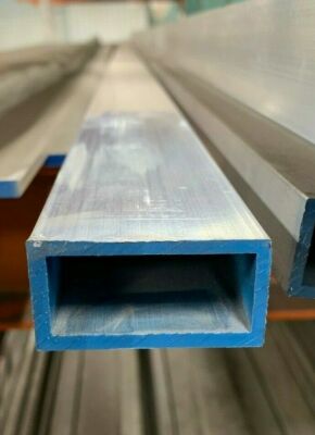 1-1/2'' X 3'' X 1/8'' Wall 6063 T52 Aluminum Rectangular Tube 84'' Piece