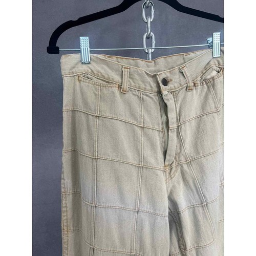 29x33 actual vintage 70s patchwork flares scs international - Picture 3 of 8
