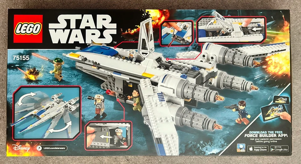 NEW & SEALED LEGO Star Wars Rebel U-Wing Fighter 75155 - Rogue One Release - Image 2 of 4