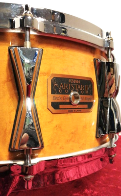 TAMA Artstar-Ⅱ Custom Birds Eye All Maple Snare Drum 14