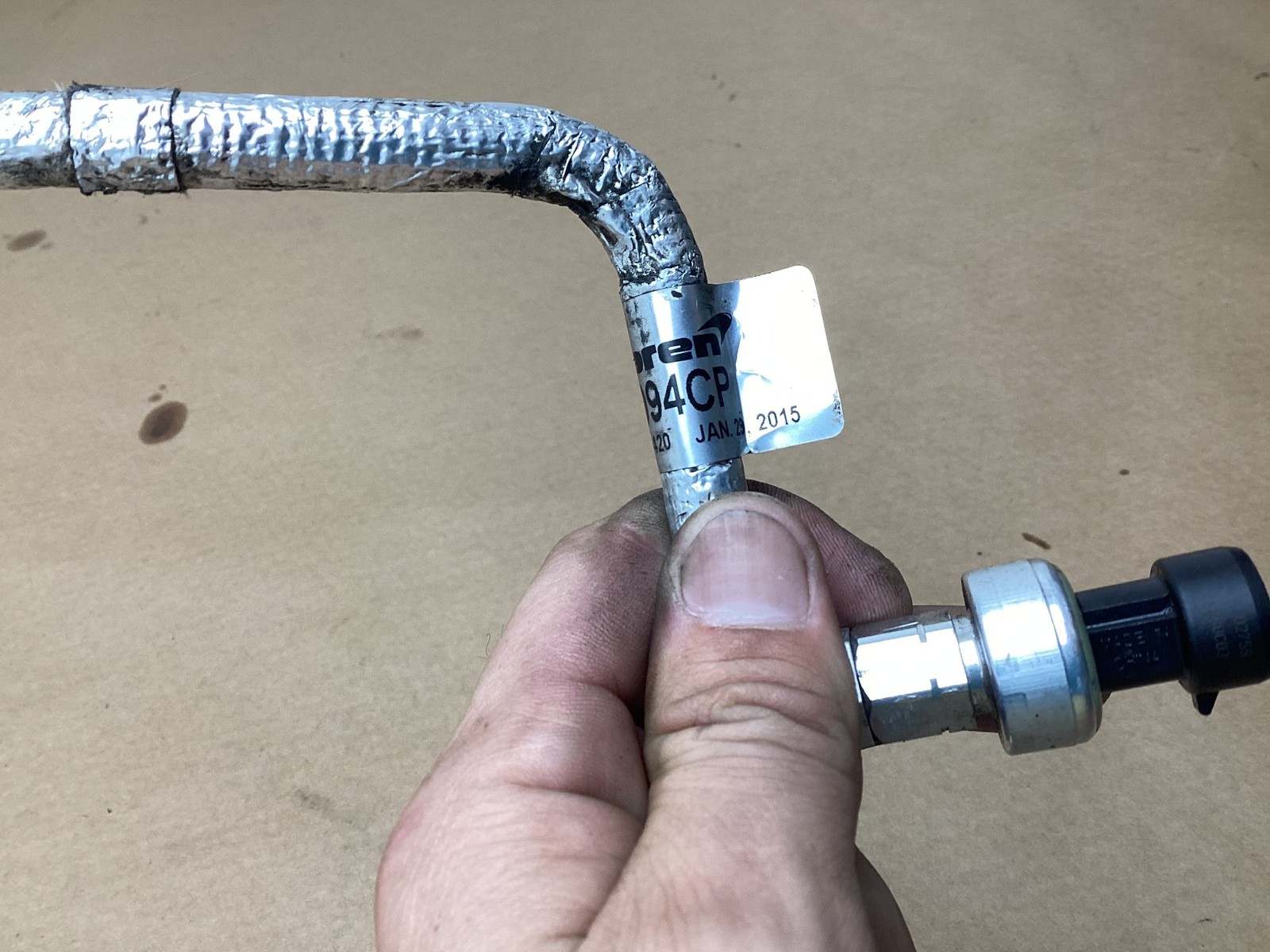 McLaren 650S 2016 AC A/C Air Condition Hose Line Pipe 15 - 17 :Y