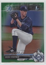 2017 Bowman Draft Chrome Green Refractor 94/99 Drew Strotman #BDC-103 0w8f