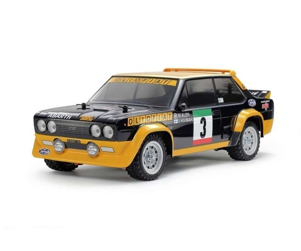 Tamiya Fiat 131 Abarth Olio Fiat MF-01X 4WD Rallye 1:10 Bausatz #300058723-image