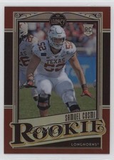 2021 Panini Legacy Rookies Premium Edition Ruby /50 Samuel Cosmi #189 6o3