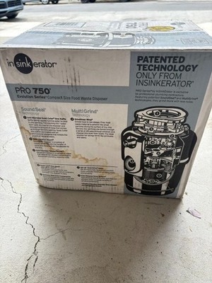 InSinkErator PRO750 With Cord 3/4 HP Food Waste Disposal NEW 
