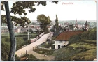 Petersfield England 1906 Town View Bridge Church Valentine's Postcard