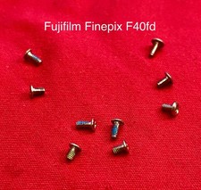 Body Screws (9 pcs) Fujifilm Finepix F40fd Camera - Replacement Parts