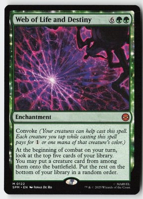 Web of Life and Destiny #122 (NM) Spider-Man SPM Magic MTG