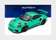 1:18 AUTOART Porsche 911 991-2 Gt3 Rs Coupe 2017 Mint Green AA78181 Model