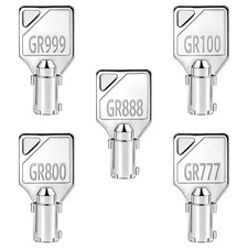 2X(GR777&GR800&GR888&GR100&GR999 Washer Dryer Machine Key for Greenwald8013