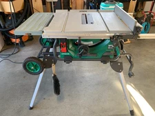 Hitachi C10 RJ contractors table saw.