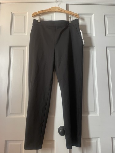 NWT Ministry of Supply Women’s Kinetic Pull On Pant Black Size 14 Stretch