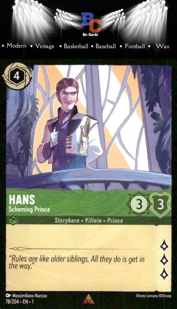 The First Chapter #78/204 Hans