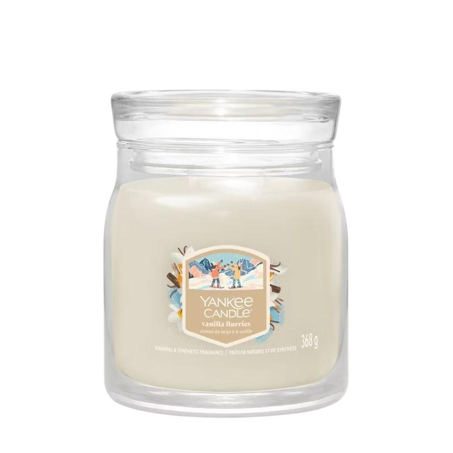 Bougie Vanille Yankee Candle 9.3 cm pour une ambiance cocooning au coin du feu