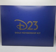 Disney D23 Gold Membership Kit Set 2025 Stitch Pin Goofy Magnet Savings Passport