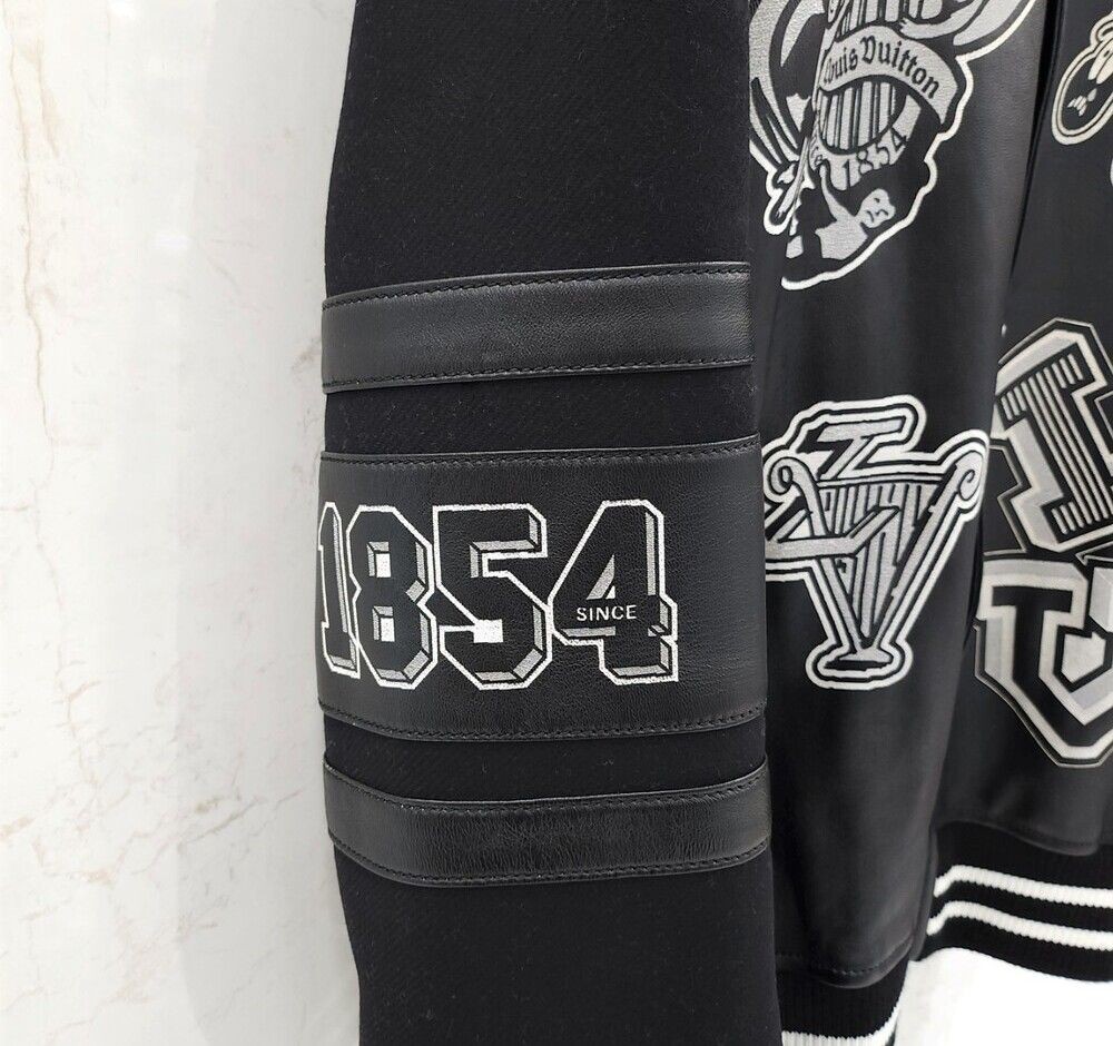 Louis Vuitton Varsity Multi-Patch Bomber Jacket 1… - image 5