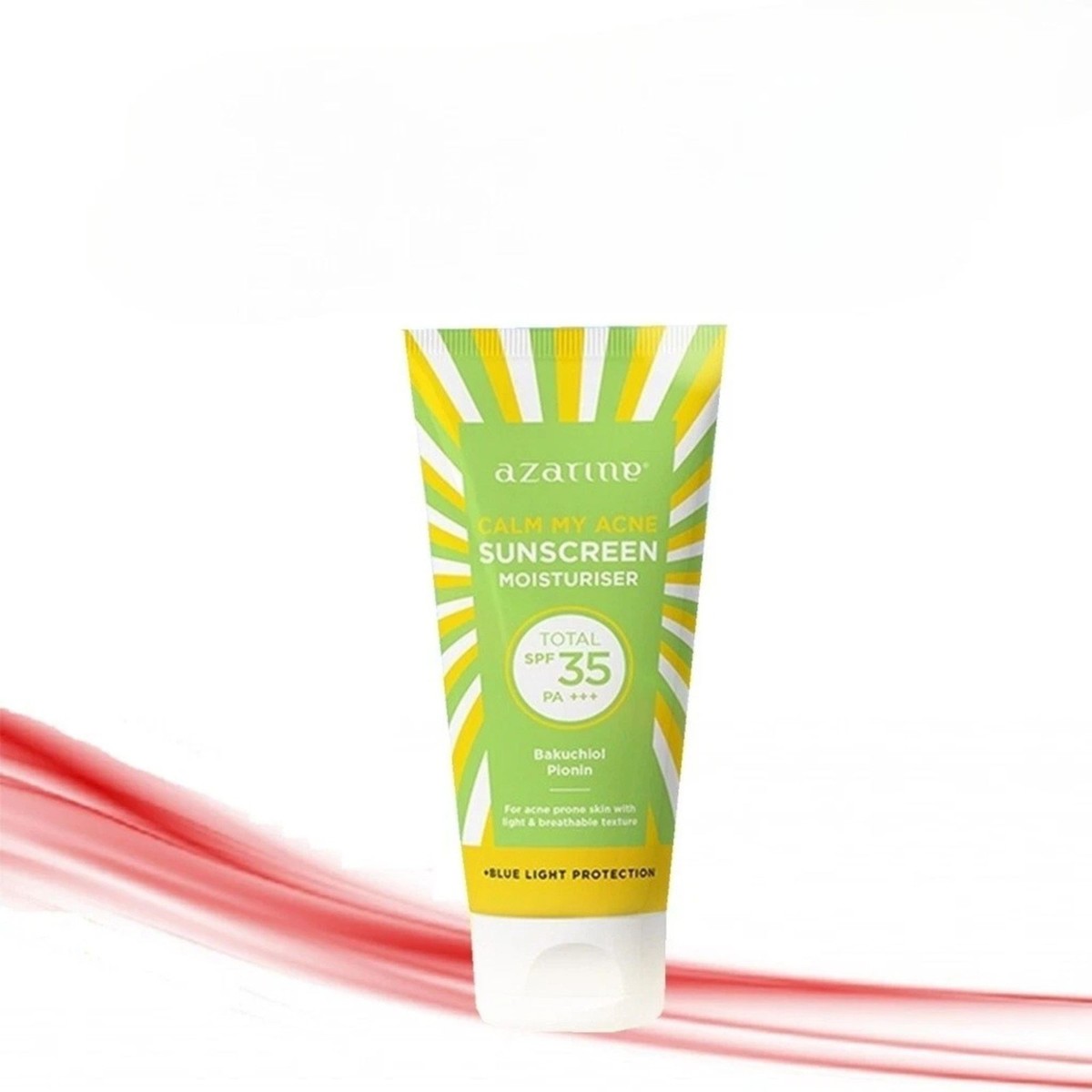 AZARINE Calm My Acne Sunscreen Gel 40ml SPF35 PA+++ Oil Free Acne