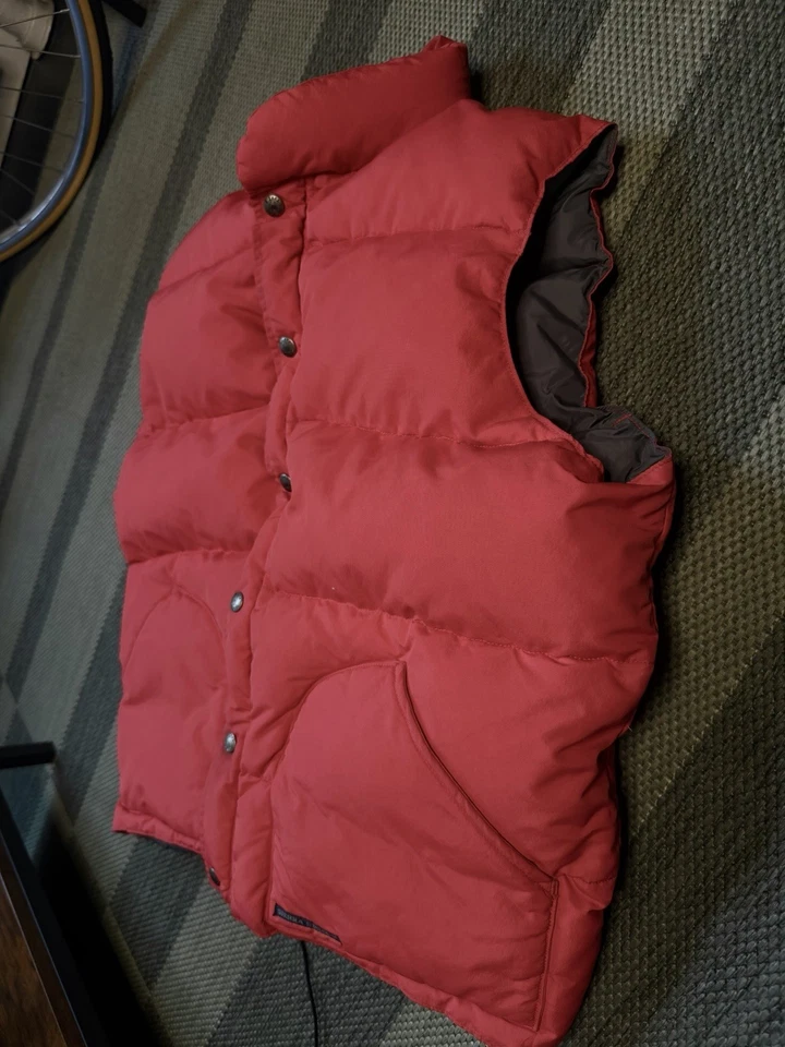 80s BTTF McFly Class 5 Style Sierra Designs Down Vest Size L - Image 3 of 4