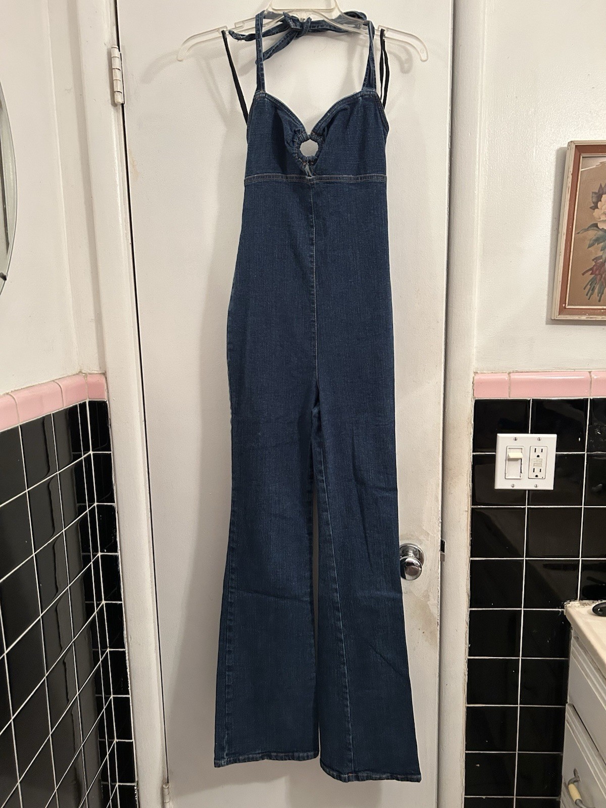 Denim Jumpsuit - image 1