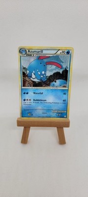Azumarill 2/123 Holo Rare w/Swirl HeartGold & SoulSilver LP