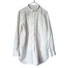 Nest Robe Linen Pleated Long Sleeve Shirt -Used -From Japan