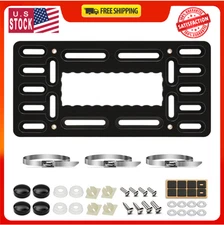 XCLPF Front License Plate Bracket, No Drill Front License Plate Holder