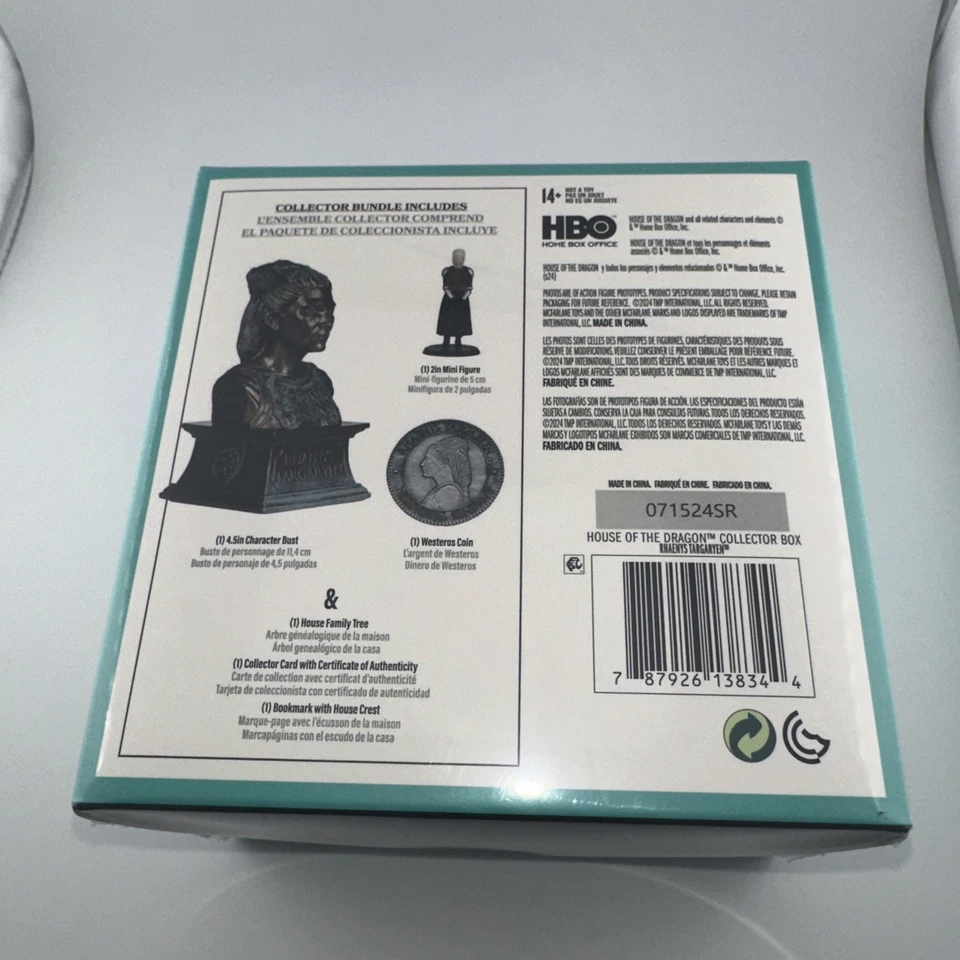 McFarlane Toys - House of The Dragon Rhaenys Targaryen Caixa de Colecionador -Nova - Imagem 4 de 4